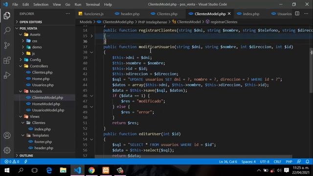 10._ Sistema de venta en PHP, Javascript y MySQL, Crud Clientes смотреть онлайн