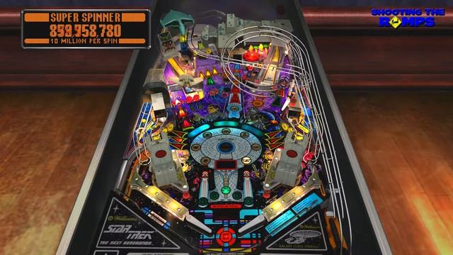 "Shooting The Ramps" Pinball Arcade - Star Trek: The Next Generation (1080p HD) смотреть онлайн
