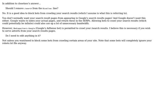Webmasters: Why is Disallow: /search in Blogger's robots.txt? (3 Solutions!!) смотреть онлайн