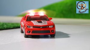 Мультик про машинки. Маша и Медведь, Динозавр и Машинки.