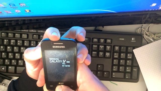 Samsung GT-S6102 Duos - сброс графического ключа (hard Reset)