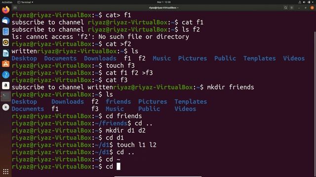 BASIC LINUX COMMANDS ?? | CAT | MKDIR | CD | RMDIR | RM | MV смотреть онлайн