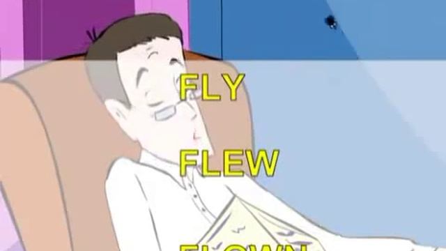 Английский для детей. Учим глаголы. Неправильные глаголы. Irregular verbs song смотреть онлайн