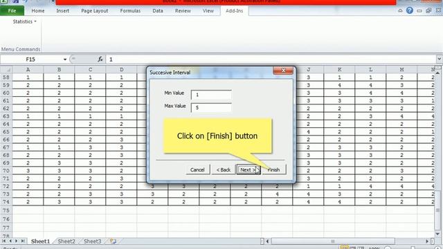 Tutorial Transform Data MSI | Ms. Excel | Successive Interval смотреть онлайн