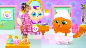 Полная История для детей про котика Bubbu | Арина как мама для котика Бубу