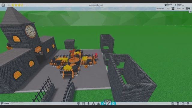 Building A Halloween Theme Park Part 1 - The Entrance | Theme Park Tycoon 2 | TPT2 | Roblox смотреть онлайн
