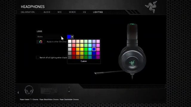Razer Chroma - полный спектр гейминга