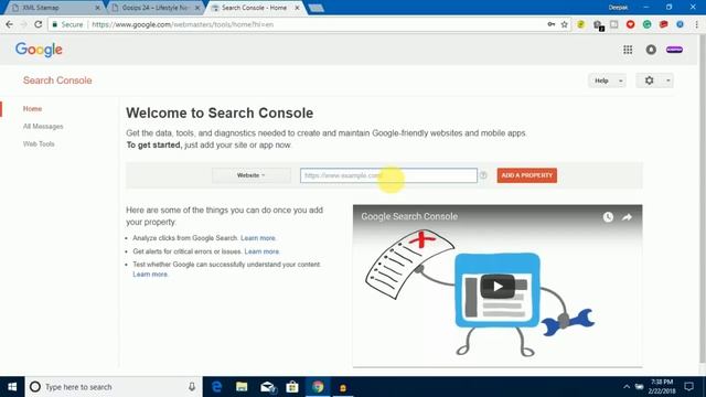Easy Method to Generate Sitemap and Submit to Google [Hindi] смотреть онлайн