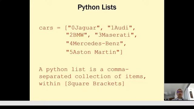 1 Python List Basics in 2 minutes (1 of 8) смотреть онлайн