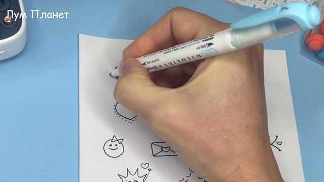 17 DIY Мини НАКЛЕЙКИ своими руками! Как сделать МИЛЫЕ НАКЛЕЙКИ смотреть онлайн