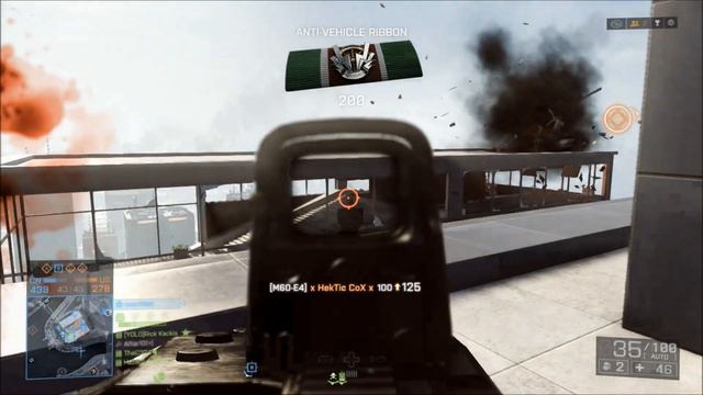 M60-E4 - First Look and Gameplay! Battlefield 4 Second Assault DLC LMG! смотреть онлайн
