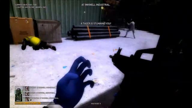 Питон против электрошокера. (Payday) смотреть онлайн