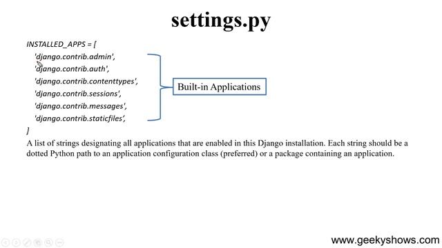 settings File in Django (Hindi) смотреть онлайн
