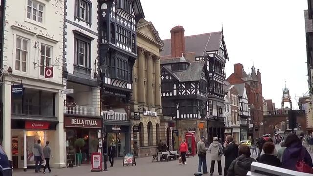 Chester. Англия, город Честер.