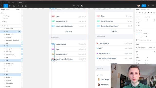 Figma App Design Workflow: Mobile Crypto Website смотреть онлайн