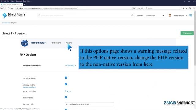 How to Increase PHP's upload max filesize value using CloudLinux Selector in DirectAdmin PAMIR WE смотреть онлайн