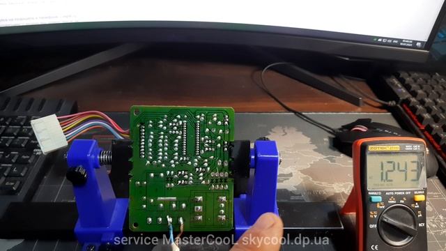 Ремонт электроннго модуля от холодильника LG смотреть онлайн