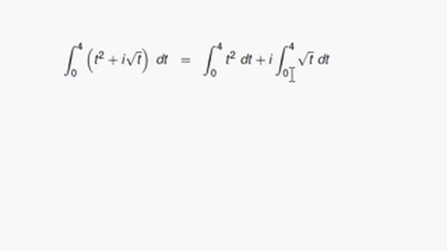 Complex Integrals, Part 2: Complex-valued functions of a real variable смотреть онлайн