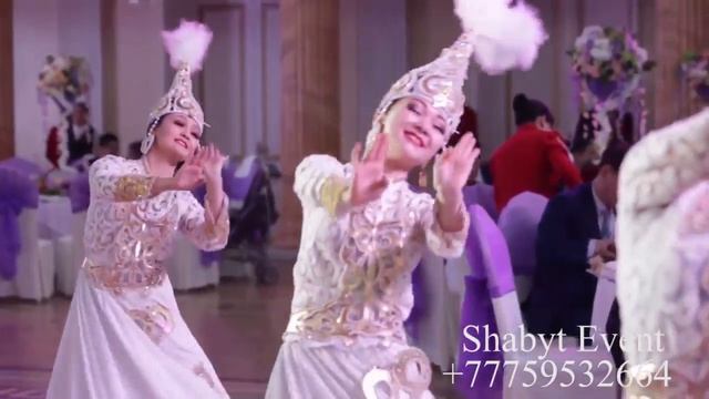 Красивый казахский танец на свадьбу +77759532664 смотреть онлайн