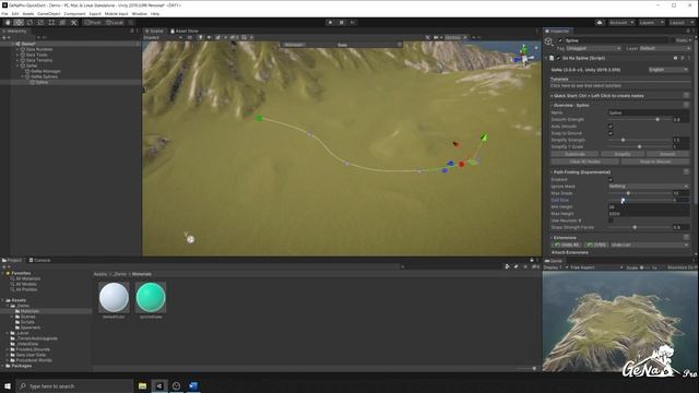 GeNa Pro | Deep Dive Part 3A - Pathfinding For Splines & Roads смотреть онлайн