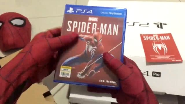 Spiderman Homecoming UNBOXING Limited Edition Marvel's Spiderman PS4 PRO Bundle