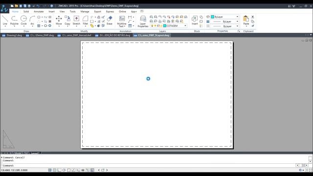 Como criar ficheiros DWF a partir de folhas no MODEL no ZWCAD смотреть онлайн