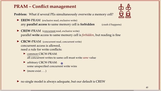 COMP526 (Spring 2022) 3-8 §3.7 Parallel computation, PRAM models смотреть онлайн