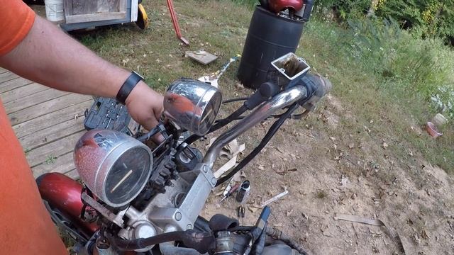 85 honda vt 700 restore part 2 смотреть онлайн
