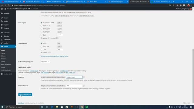 WP-ADMIN Giriş Sayfasını Değiştirme - KucukRobotcuk ile Wordpress #5 смотреть онлайн