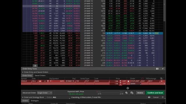 How to Set Stop Limit Orders for Options on ThinkorSwim смотреть онлайн