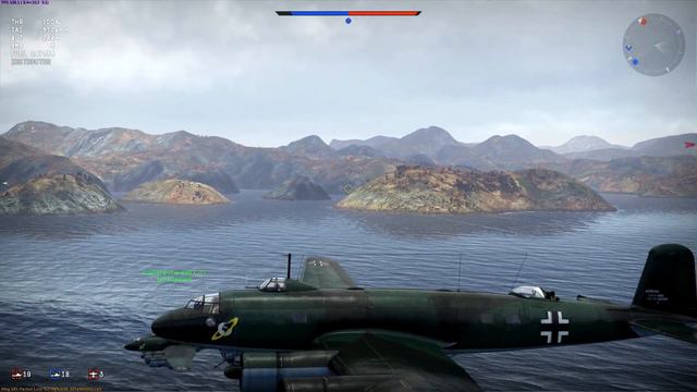 War Thunder 1.47 FW-200 Condor Secret Mission! смотреть онлайн