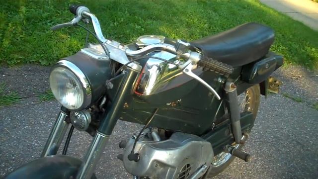1966 Puch Sabre 49cc Motorcycle Better than a Honda Dream or Vespa! смотреть онлайн