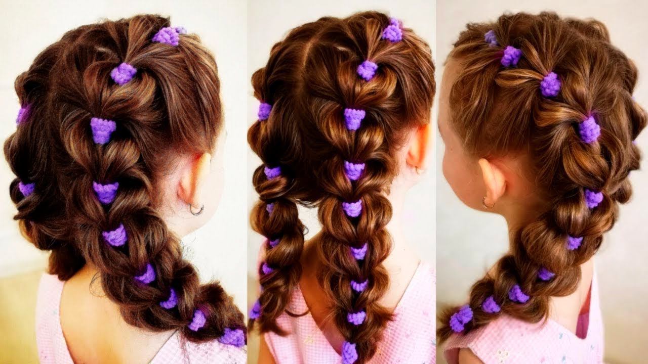 HOW TO BRAID FOR BEGINNERS! VERY EASY! NATURAL HAIR BRAIDS TUTORIAL! смотреть онлайн