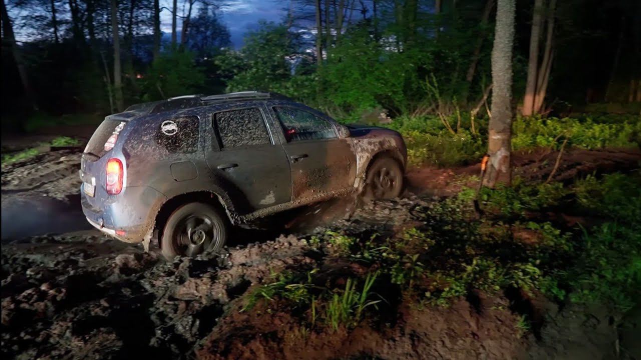 Renault Duster рубятся на равных с джипами. Land Rover Discovery, JEEP Grand Cherokee, УАЗ и др. смотреть онлайн