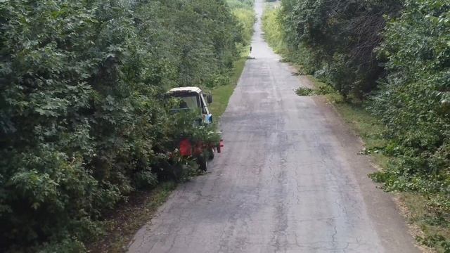 Работа обрезчика деревьев "Секира-4И" смотреть онлайн