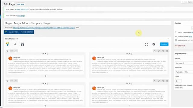Elegant Mega Addons for WPBakery Page Builder Template Usage смотреть онлайн