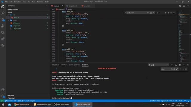 FLTK Rust tutorial: Add drag and drop to the text editor смотреть онлайн