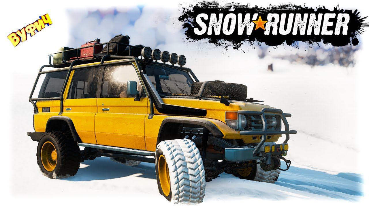 Праворульная Toyota Land Cruiser 70 SnowRunner [Все машины] смотреть онлайн