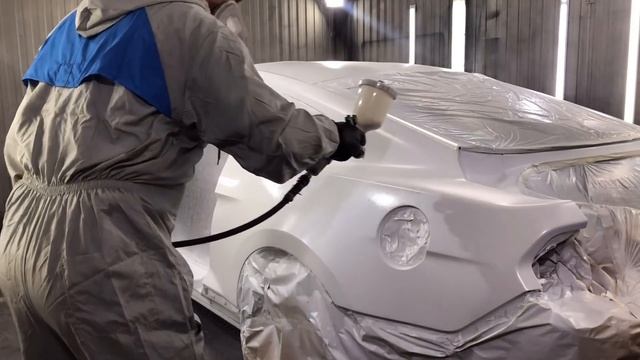 Красим Трёхслойку | пробуем САТА 5500 1.3 RP i[покраска авто] смотреть онлайн