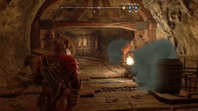 God of War Ragnarok 34 Кратос в городе Брока / русская озвучка без комментариев. смотреть онлайн