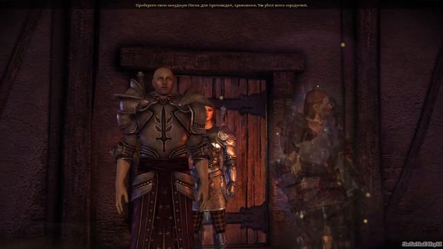 77#. Dragon Age Origins прохождение. Маг-Воин. Демоны в приюте - Эльфинаж. Бои смотреть онлайн