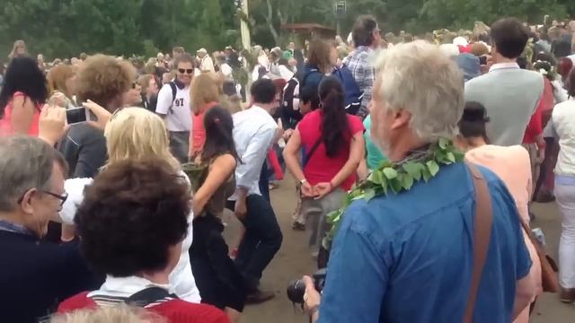 Swedish Midsommar Frog Dance смотреть онлайн