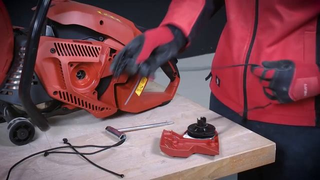 HILTI Motorkap DSH 900-X : Byte av startrep смотреть онлайн