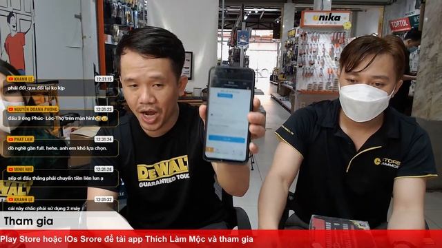 Live sáng 23/01/2022 - Đấu giá đầu năm tải app Thích Làm Mộc để tham gia смотреть онлайн
