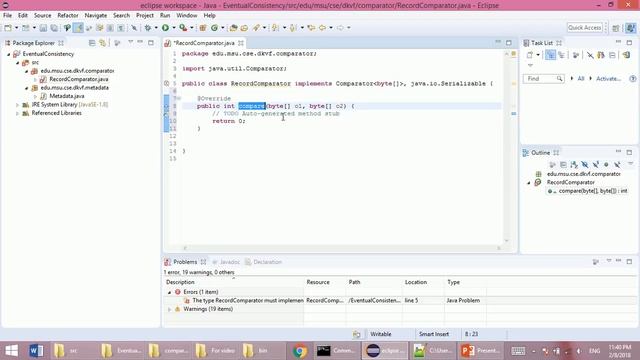 Part 2 (Record Comparator): Eventually consistent distributed key-value store using DKVF смотреть онлайн