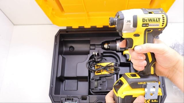 Dewalt DCD796 Combi Drill & DCF887 Impact Driver Set In A TSTAK Case