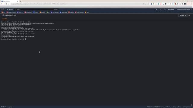 AWS CloudShell: The browser-based terminal for your AWS account смотреть онлайн