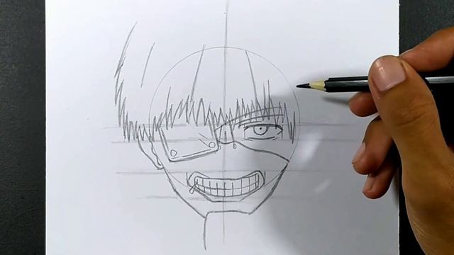 Cara Menggambar Ken Kaneki - Tokyo Ghoul | Drawing Ken Kaneki - Step by Step смотреть онлайн