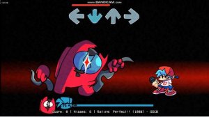 фнф амонг ас чорный импостер допол.. песни