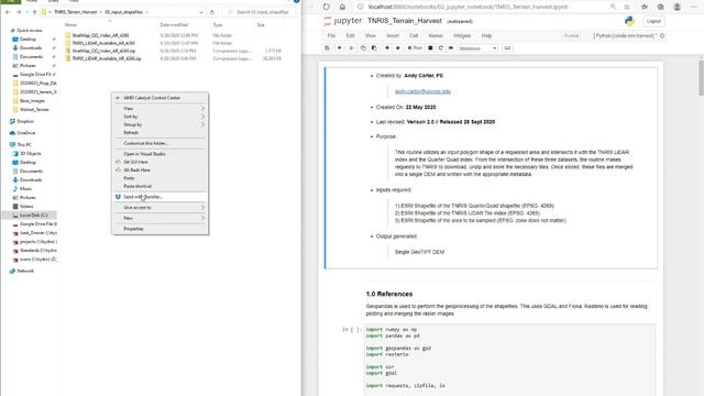 Web Scraping LiDAR Terrain with Python - Texas TNRIS LiDAR DEM Creation смотреть онлайн